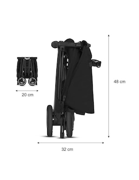 Carriola ultracompacta Pockit Gb plegable