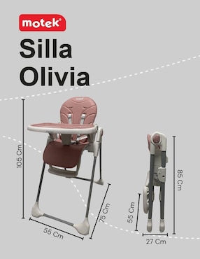 Silla alta Motek