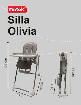 Silla alta Motek