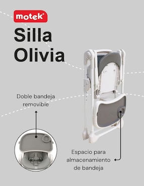 Silla alta Motek