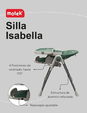 Silla alta Motek Isabella