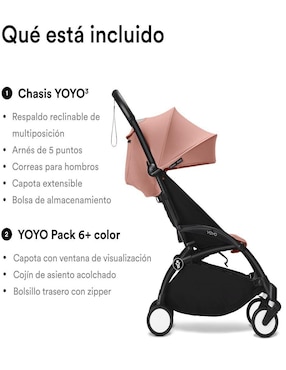 Carriola ultracompacta Stokke plegable