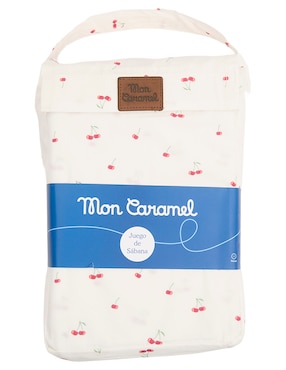 Juego de sàbanas de algod—n mon caramel