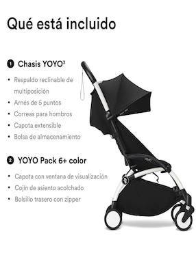 Carriola ultracompacta Stokke plegable