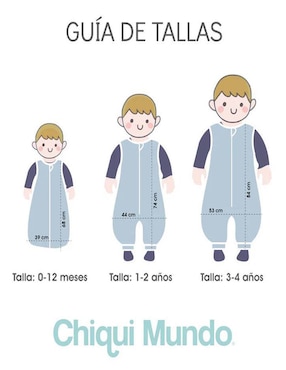Saco de dormir Chiquimundo para niño