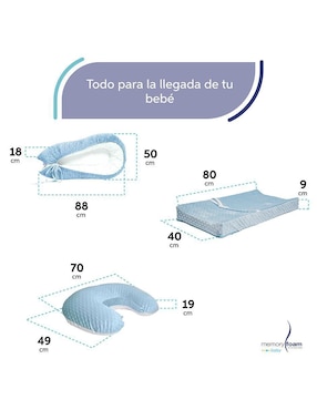 Nido para bebé Memory Foam Baby