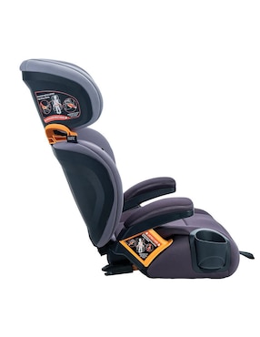 Autoasiento booster Chicco Kidfit Cleartex Plus Lilac