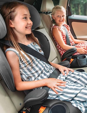 Autoasiento booster Chicco Kidfit Cleartex Plus Lilac