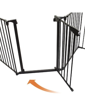 Puerta de seguridad de metal para bebé Dreambaby