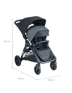 Carriola doble Corso Flex Chicco plegable