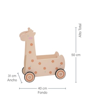 Andador infantil unisex Brum Jirafa