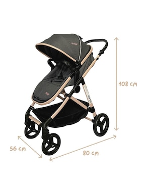 Carriola reversible Trendy Kids plegable