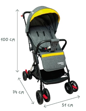 Carriola ultracompacta Trendy Kids plegable