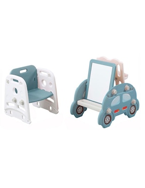 Juego de mesa y silla para niños Tiita 3 en 1 Babies R Us juego arte y manualidades infantil unisex