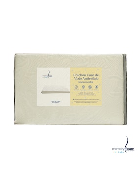 Colchón antirreflujo Memory Foam Baby confort medio