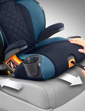 Autoasiento booster Chicco Kidfit Zip Plus Seascape