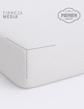 Colchón para cuna Chiquimundo impermeable confort medio