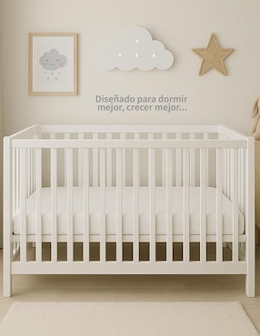 Colchón para cuna Chiquimundo impermeable confort medio