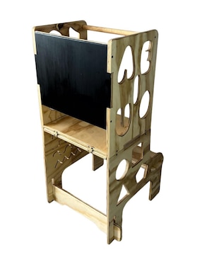 Torre de aprendizaje montessori de madera Cut Art Kids