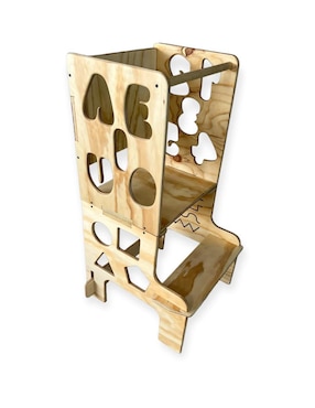Torre de aprendizaje montessori de madera Cut Art Kids