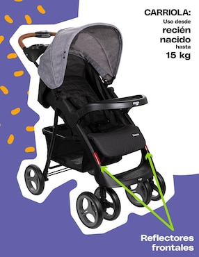 Set de carriola Dumma Cosco plegable