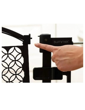 Puerta de seguridad de acero inoxidable para bebé Summer Infant