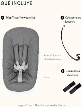 Silla portabebé Stokke Tripp Trapp Newborn