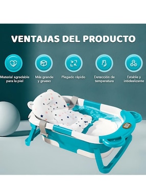 Bañera Xtellar de plástico