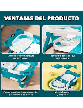 Bañera Xtellar de plástico