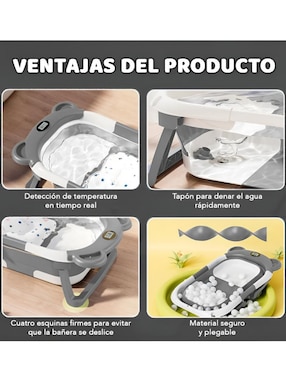Bañera Xtellar de plástico