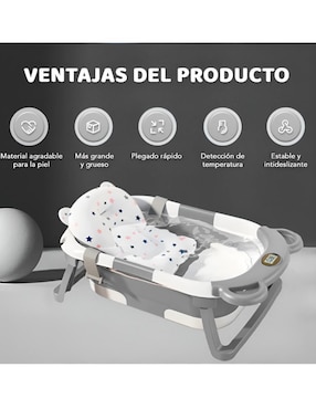 Bañera Xtellar de plástico