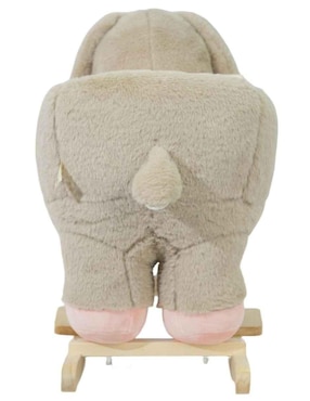 Mecedora bambineto animalito peluche bambineto de madera