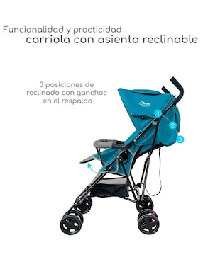 Carriola ultraligera D'Bebé plegable