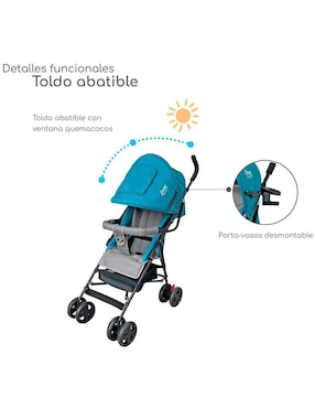 Carriola ultraligera D'Bebé plegable