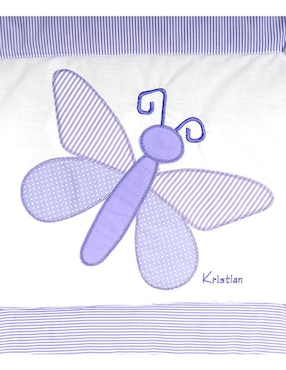 Juego de cuna Pipapo Mariposa para bebé niña 3 piezas