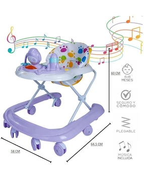 Andadera unisex Lab.G