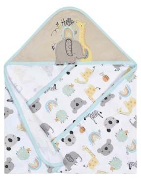 Set de toalla con gorro Gerber de algodón infantil