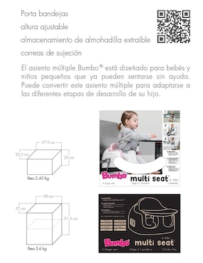 Silla convertible Bumbo