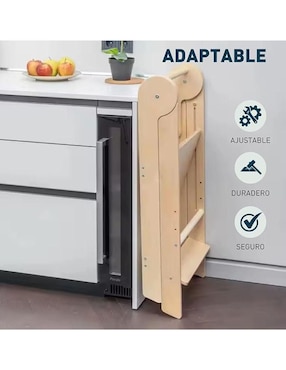 Torre de aprendizaje Montessori de madera Bluelander