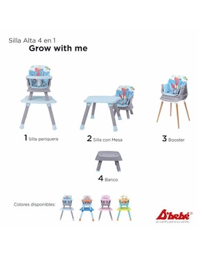 Silla alta D´bebe Grow with Me