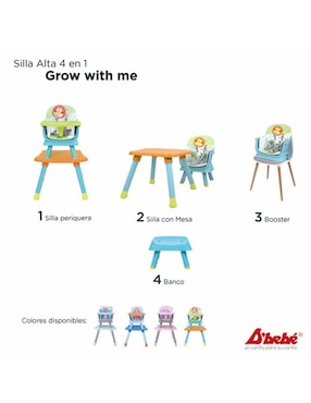 Silla alta D´bebe Grow with Me