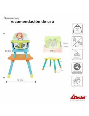 Silla alta D´bebe Grow with Me