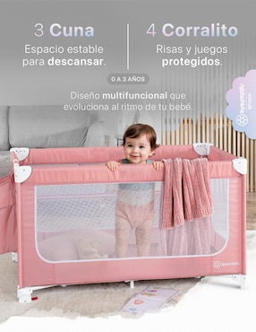 Cuna colecho Esquimal 4 en 1 portátil Dreamfit