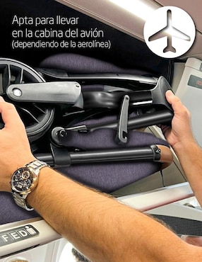 Carriola travel system Eva 3 Luxe Maxi Cosi plegable