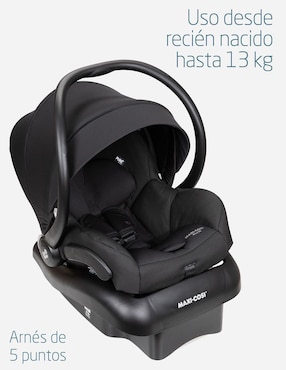 Carriola travel system Eva 3 Luxe Maxi Cosi plegable