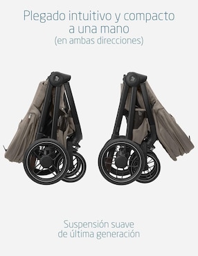 Carriola estándar Oxford+ Maxi Cosi plegable