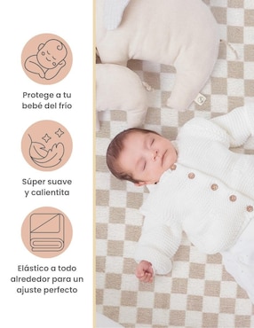 Sábana para cajón de poliéster Nap Cuadritos