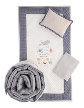Juego de cuna babuu baby para bebé niño 4 piezas