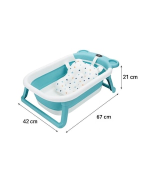 Bañera IQ Tech de silicón