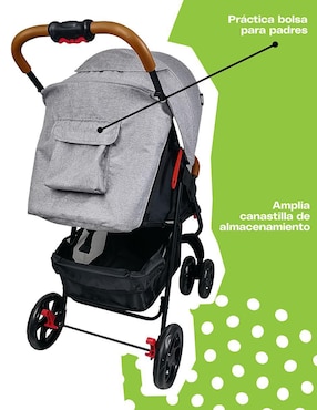 Carriola travel system Treck Cosco plegable